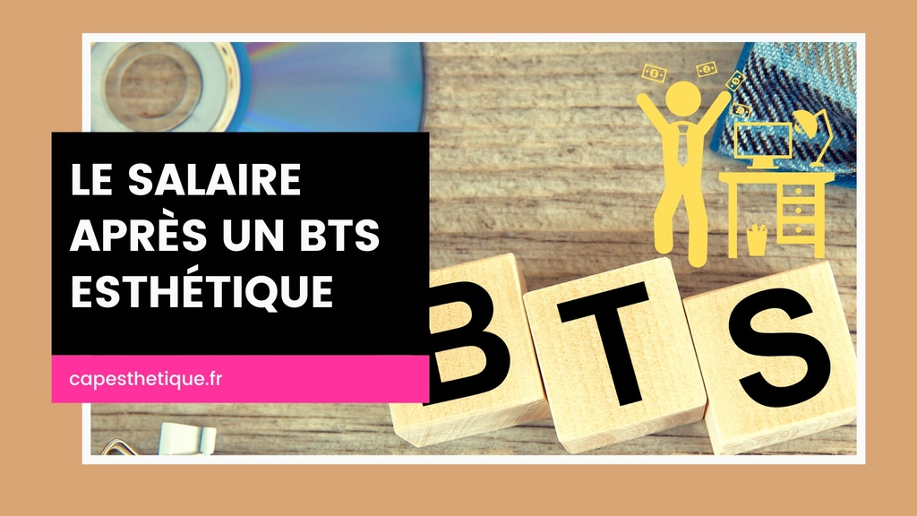 BTS esthétique cosmétique parfumerie, le salaire